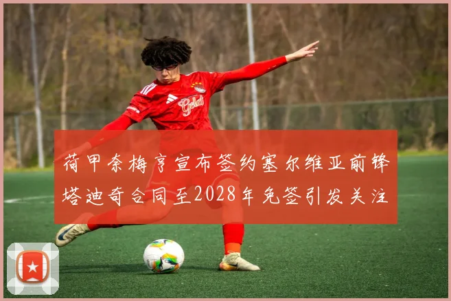 荷甲奈梅亨宣布签约塞尔维亚前锋塔迪奇合同至2028年免签引发关注